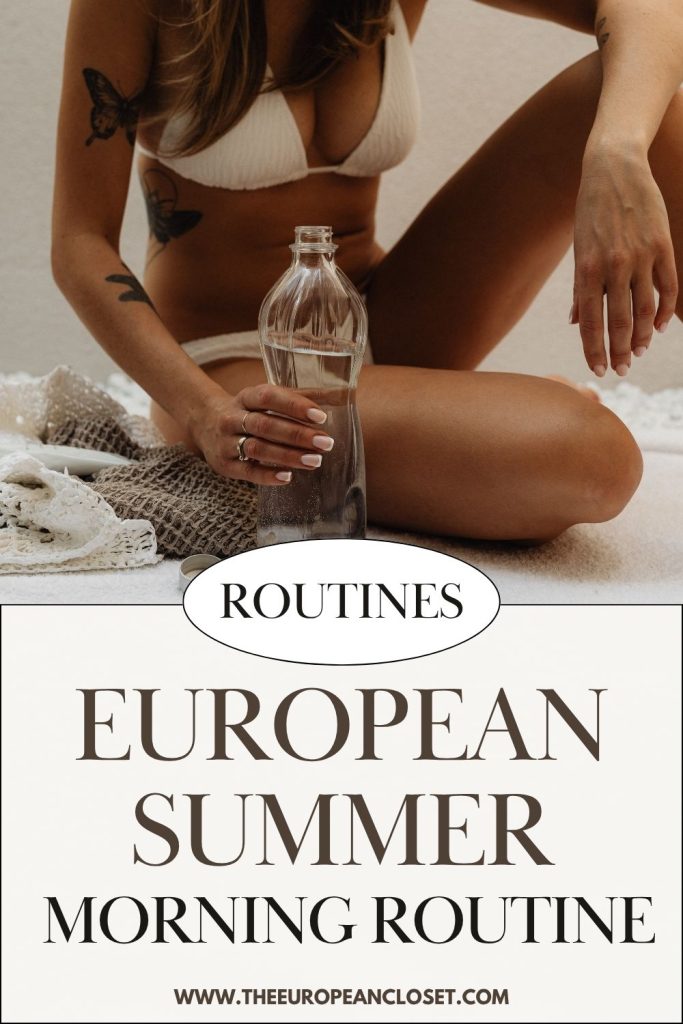 Romanticize your mornings with this european summer morning routine. Discover easy tips, glow-up habits, and daily rituals you'll want to copy