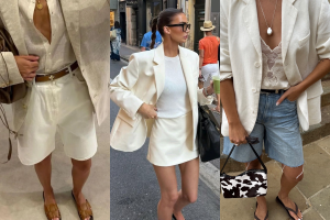 Looking for ways on what to wear with a linen blazer? Then this post is just what you're looking for. Here are 7 outfits that show how to wear it.