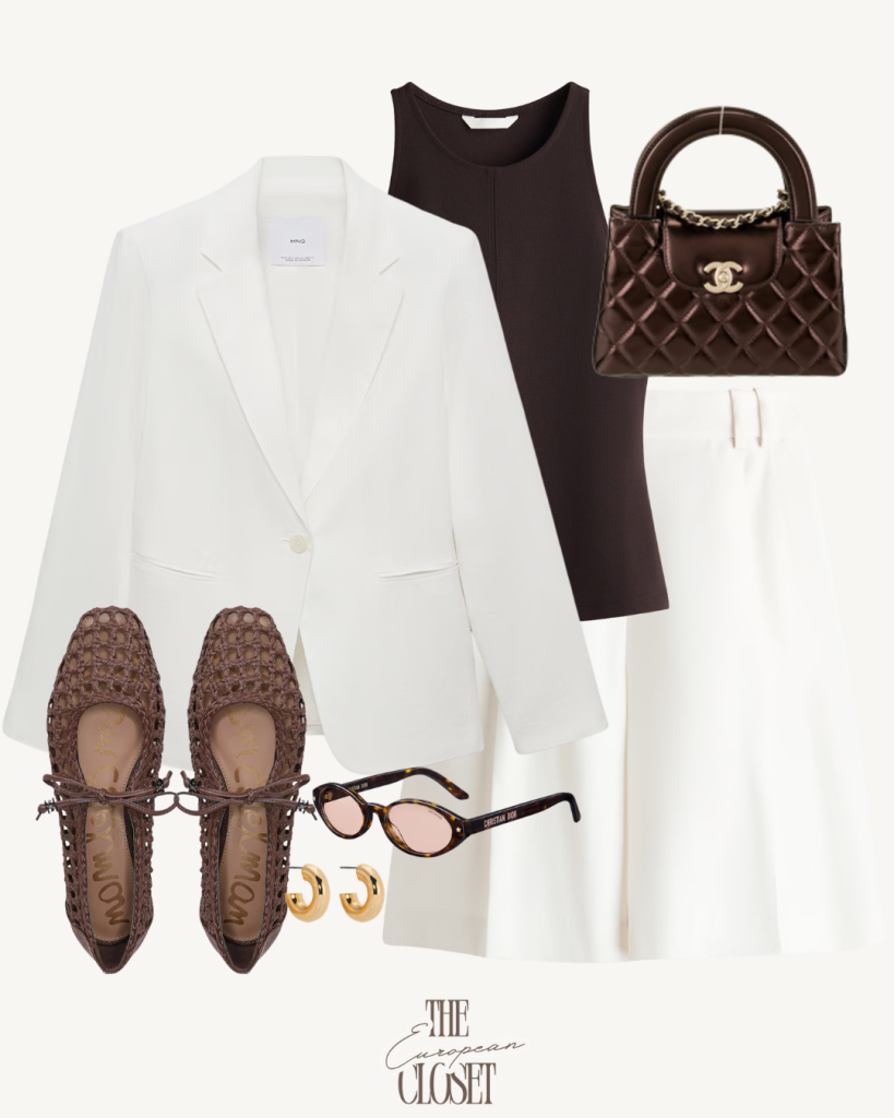 Looking for ways on what to wear with a linen blazer? Then this post is just what you're looking for. Here are 7 outfits that show how to wear it.