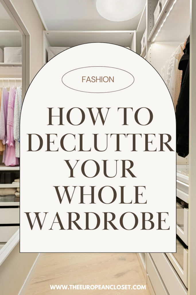 Looking for the best tips on how to actually declutter your wardobre without having any regrets later? You've just stumbled upon the right article.