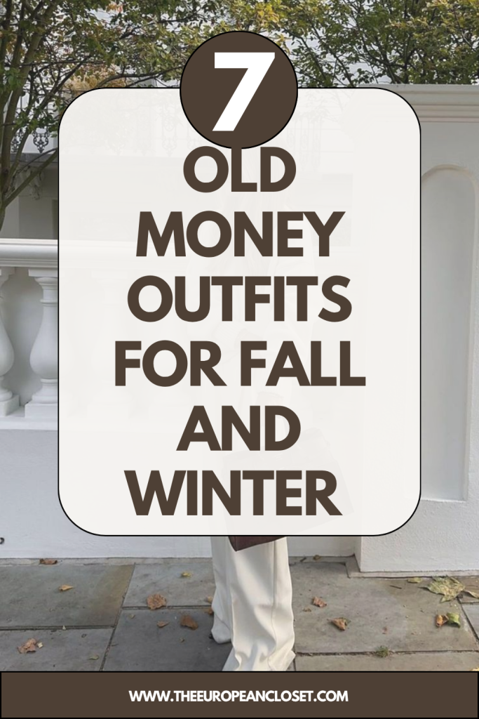 Looking for old money autumn outfits to recreate this season? You have found the right place to get some much needed inspo!