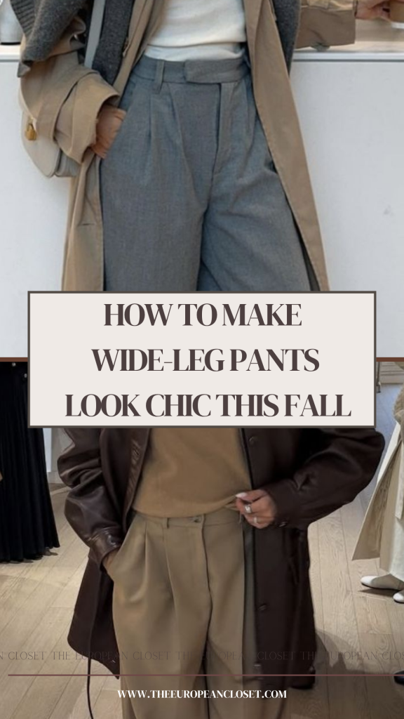 if you're wondering what to wear with wide-leg pants, I've put together seven outfit ideas you can wear today!