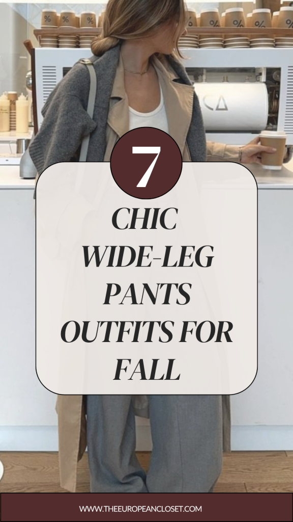 if you're wondering what to wear with wide-leg pants, I've put together seven outfit ideas you can wear today!