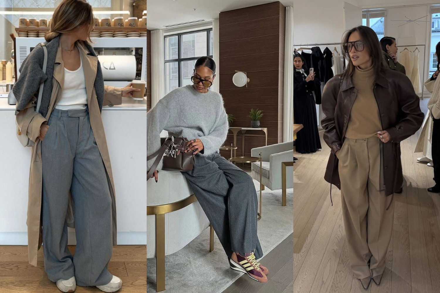 if you're wondering what to wear with wide-leg pants, I've put together seven outfit ideas you can wear today!