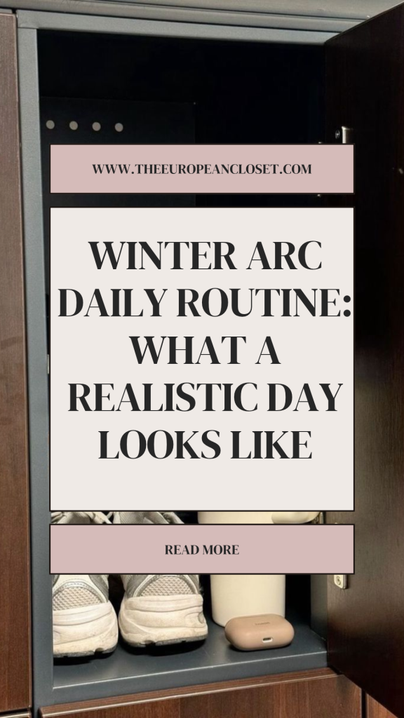 A realistic winter arc guide to beat the winter uglies: movement, skin, hair, style, home and routines, with a 10-week plan and a checklist.